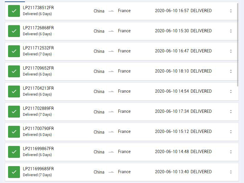 France Delivery Time